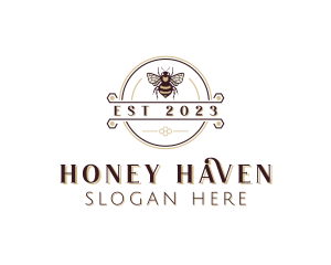 Beekeeper - Honey Bee Apothecary logo design