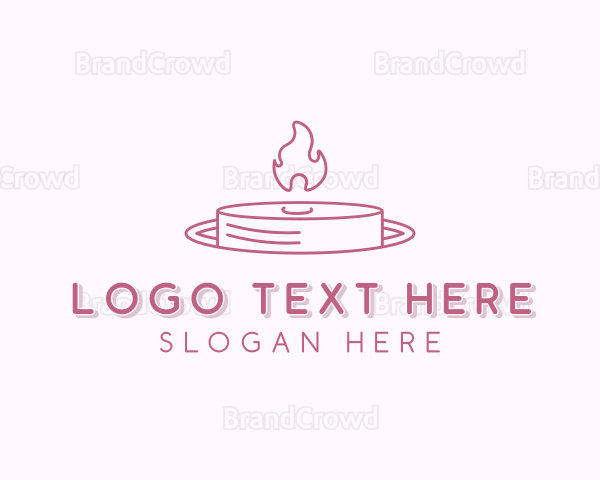 Tea Light Candle Decor Logo