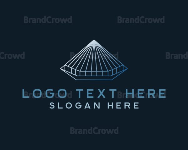 Pyramid Roof Business Logo