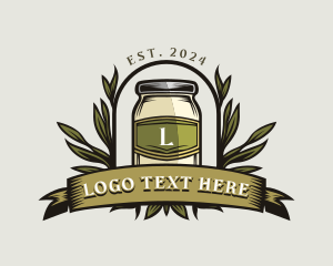 Fermented Mayonnaise Jar  Logo
