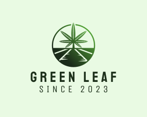 Cannabis Farm Weed logo design