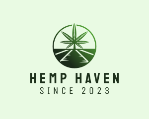 Cannabis Farm Weed logo design