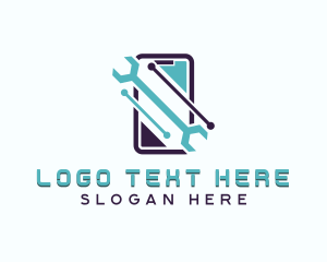 Cyber - Mobile Phone Repair logo design