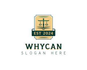 Courthouse - Paralegal Legal Prosecutor logo design