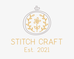 Embroidery - Flower Embroidery Boutique logo design