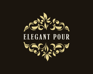 Elegant Floral Boutique logo design