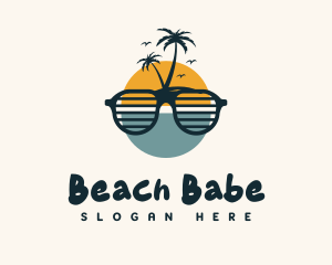 Beach Sunglass Boutique logo design