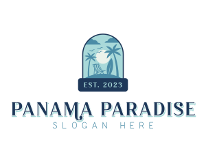 Vacation Beach Resort logo design