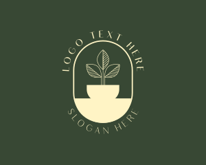 Farming - Leaf Sprout Plant logo design