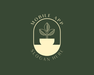 Aromatheraphy - Leaf Sprout Plant logo design