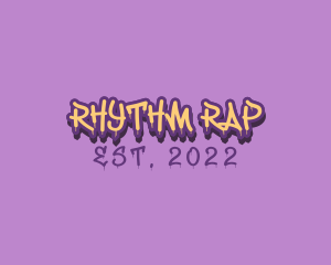 Rap - Urban Hip Hop Wordmark logo design