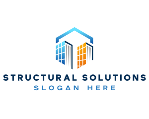 Structural - Realty Architecture Building logo design