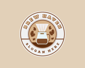 Brew - Cafe Drip Coffee logo design