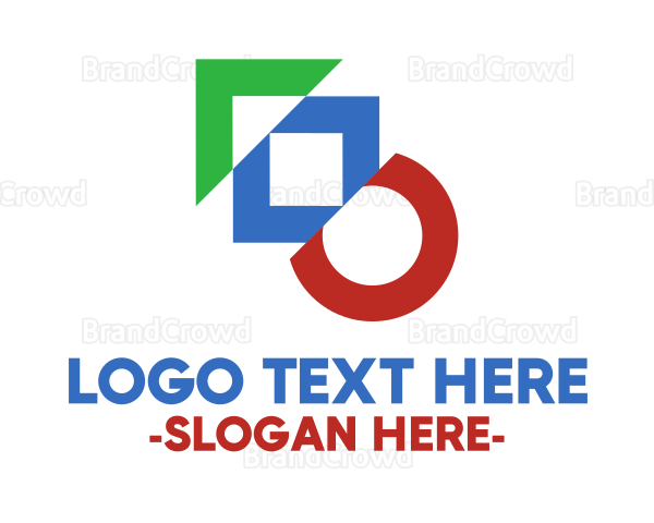 Children Educational Shapes Logo