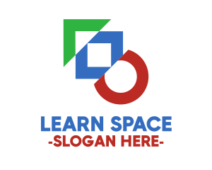 Classroom - Children Educational Shapes logo design