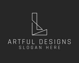 Professional Geometric Architect Design logo design