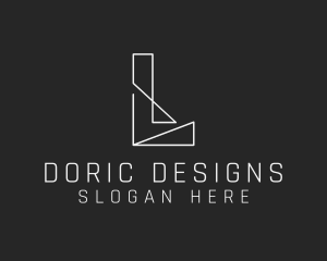 Professional Geometric Architect Design logo design