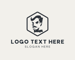 Barbershop - Professional Hipster Barbershop logo design