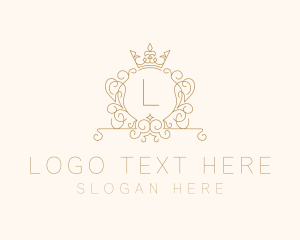 King - Victorian Royal Crown logo design