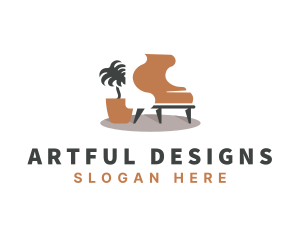 Sofa Seat Furniture logo design