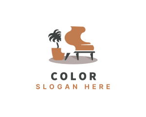 Decorators - Sofa Seat Furniture logo design