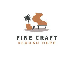 Sofa Seat Furniture logo design