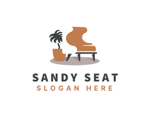 Sofa Seat Furniture logo design