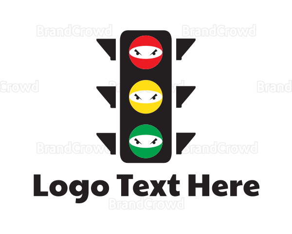 Traffic Light Ninja Logo