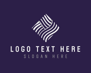 Tech - Creative Startup Waves logo design