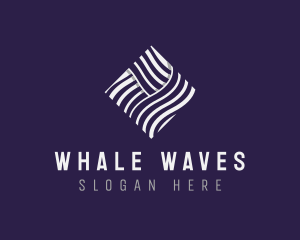 Creative Startup Waves logo design