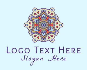 Mandala Yoga Decor  Logo