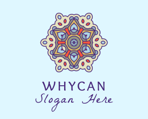 Mandala Yoga Decor  Logo