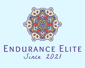 Mandala Yoga Decor  logo design