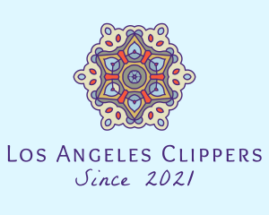 Pattern - Mandala Yoga Decor logo design