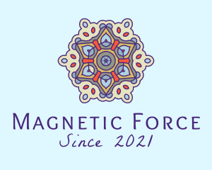 Mandala Yoga Decor  logo design