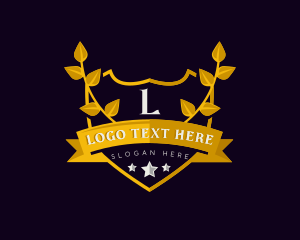 Luxurious - Elegant Crest Shield logo design