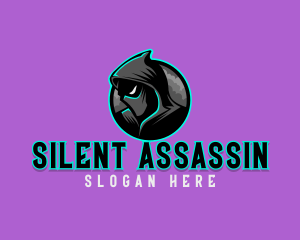 Gamer Assassin Ninja logo design