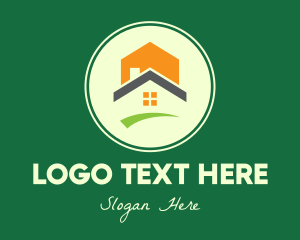 House And Lot - Modern House And Lot logo design