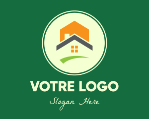 Swoosh - Modern House And Lot logo design