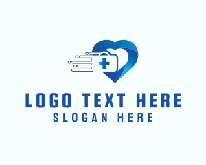 Hospital Care - Medical Care Emergency logo design
