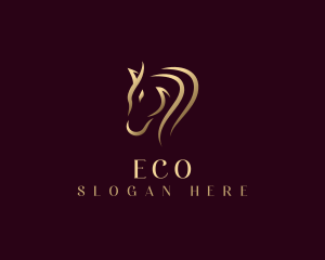 Luxury Equine Horse Logo