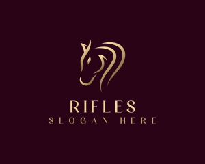 Luxury Equine Horse Logo