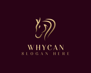 Luxury Equine Horse Logo