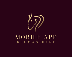 Wild Horse - Luxury Equine Horse logo design