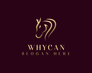 Pony - Luxury Equine Horse logo design