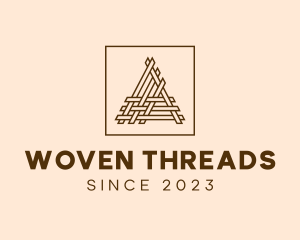 Woven - Woven Textile Fabric logo design