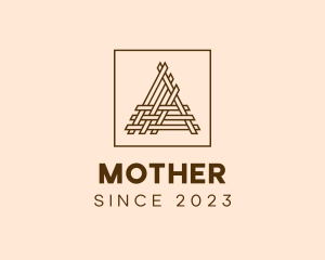Knitter - Woven Textile Fabric logo design