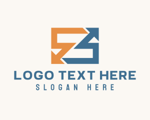 Marketing Arrow Letter Z Logo