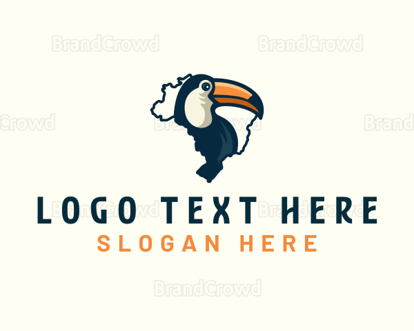 Brazil Toucan Bird Logo