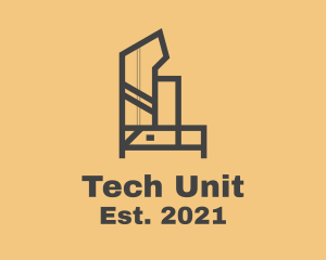 Unit - Modern Storage Unit logo design
